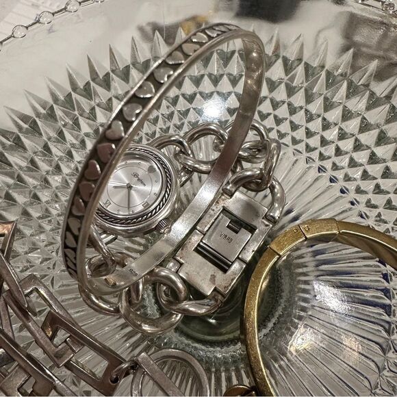 Brighton | Michael Kors | 925 bracelet bundle hassle bangle hearts chunky j525 - Picture 7 of 13